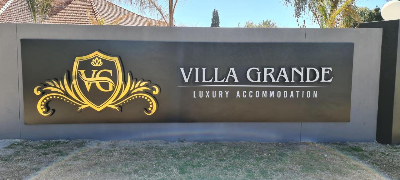 Villa Grande Luxury Accommodation Welkom Zewnętrze zdjęcie